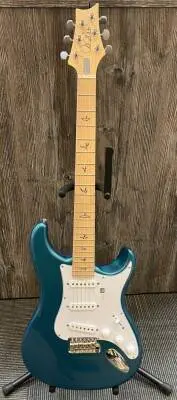 PRS Guitars - John Mayer Signature Silver Sky Electric with Maple Fretboard (Gigbag Included) - Dodgem Blue 2